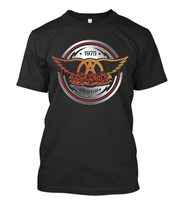 Aerosmith 1975 Boston ARSM 03 Aerocircle T-Shirt
