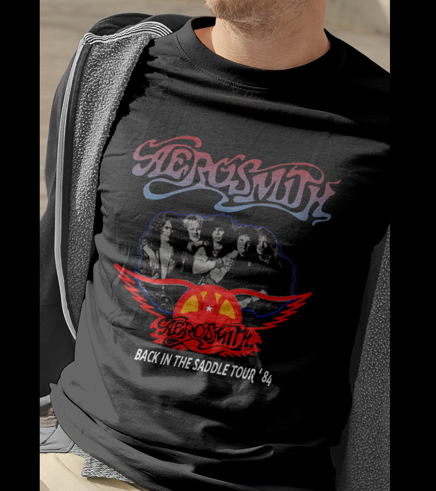 Aerosmith Back In The Saddle Tour '84 T-Shirt