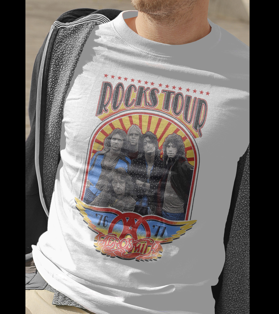 Rocks Tour '76 '77 Aerosmith T-Shirt