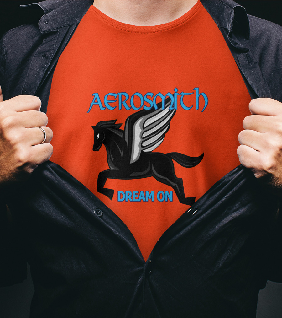 Aerosmith Dream On Pegasus T-Shirt
