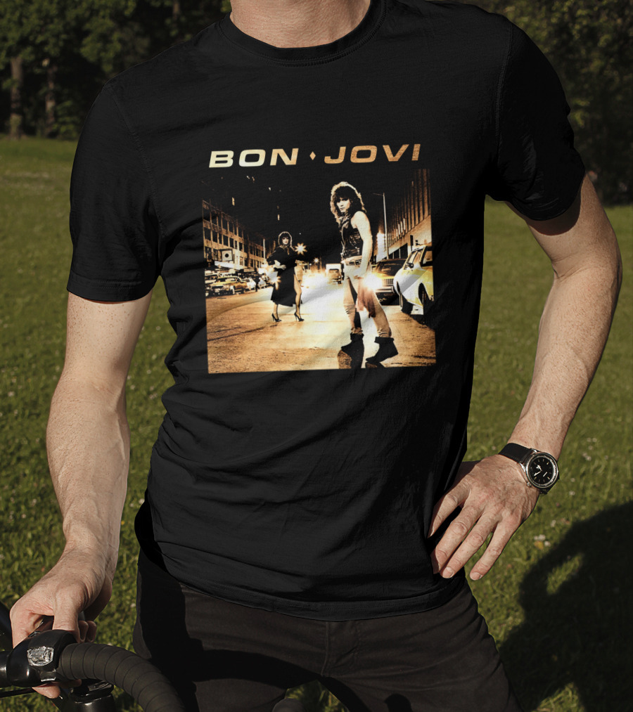 BON JOVI Urban Street Scene T-Shirt