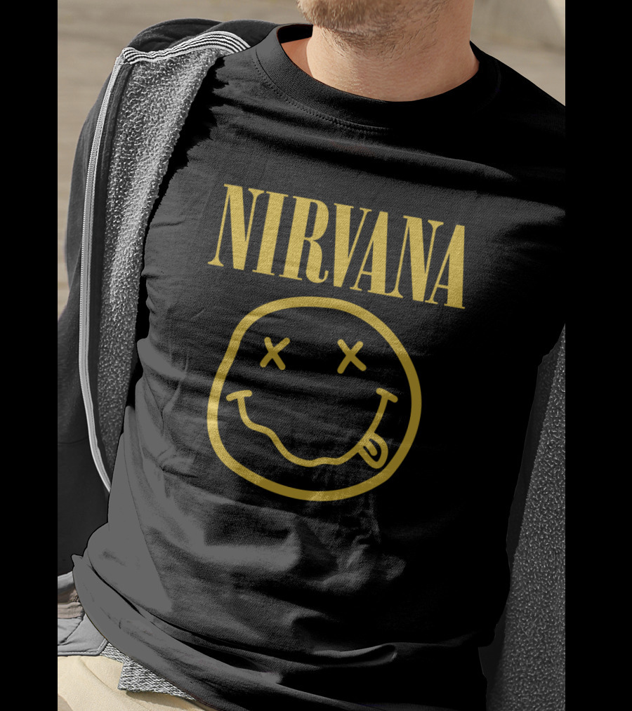 Nirvana Smiley Face T-Shirt