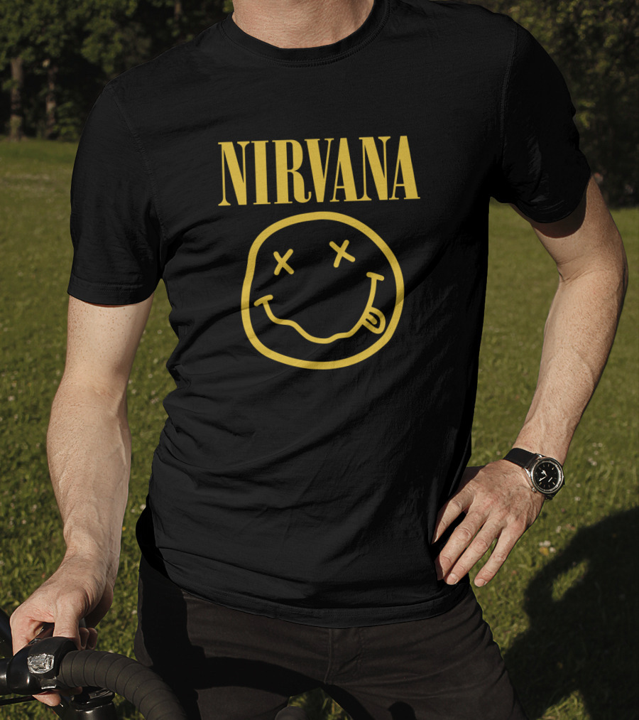 Nirvana Smiley Face T-Shirt