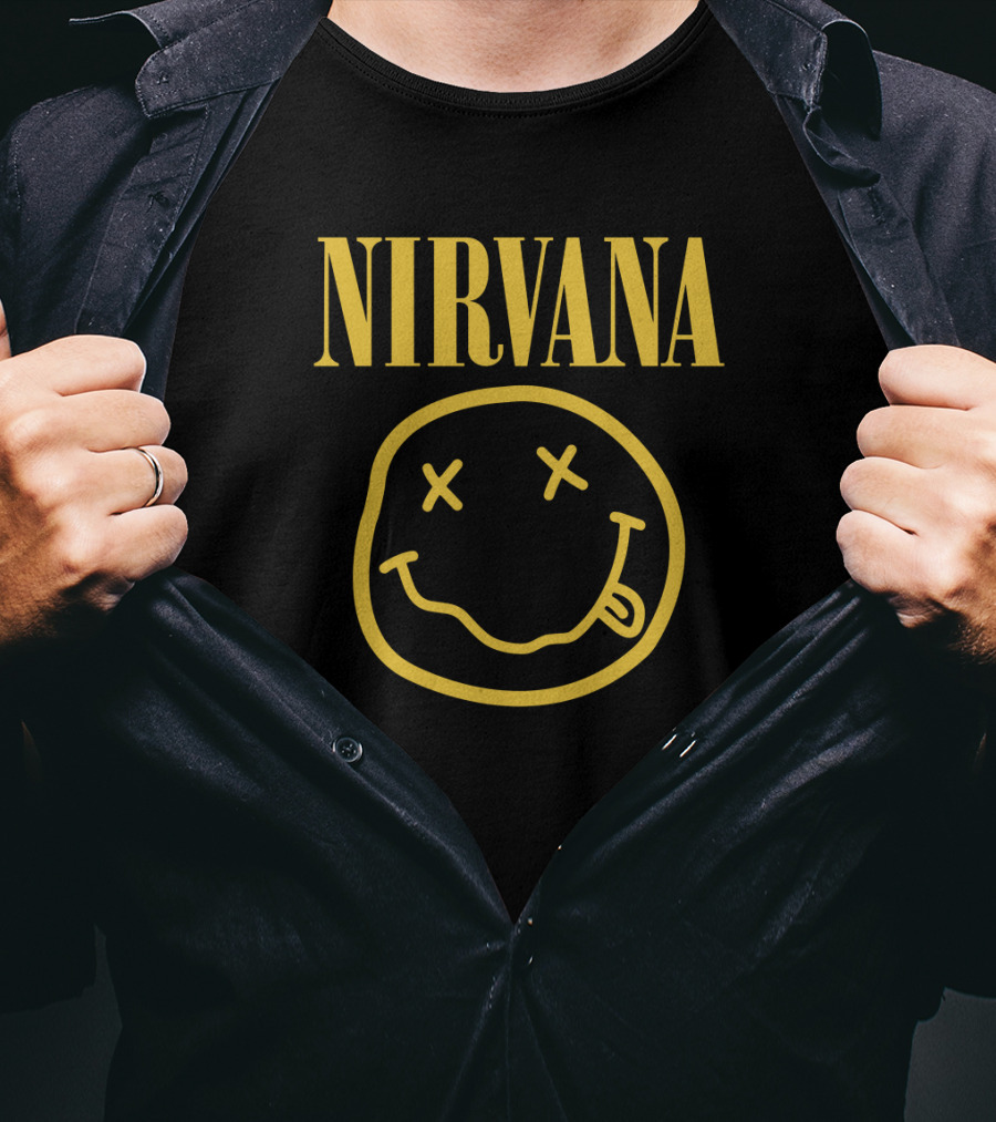 Nirvana Smiley Face T-Shirt
