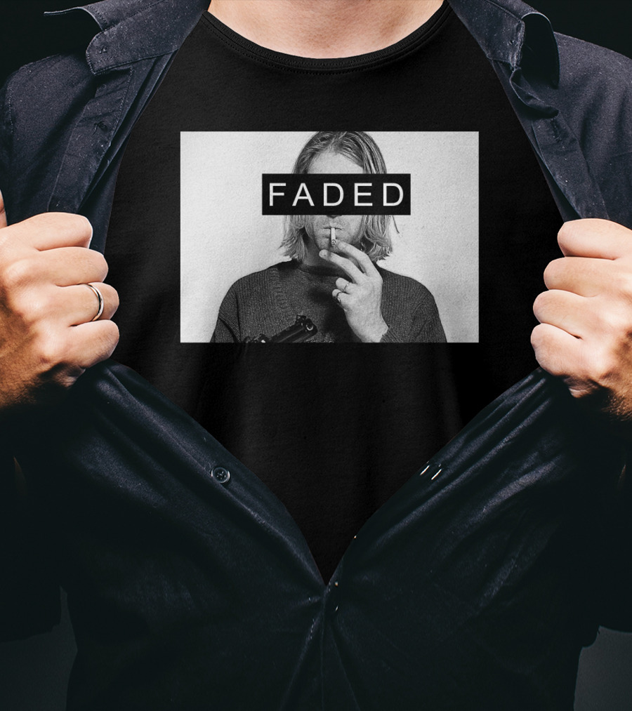 FADED NVN 17 Image With Cigarette T-Shirt