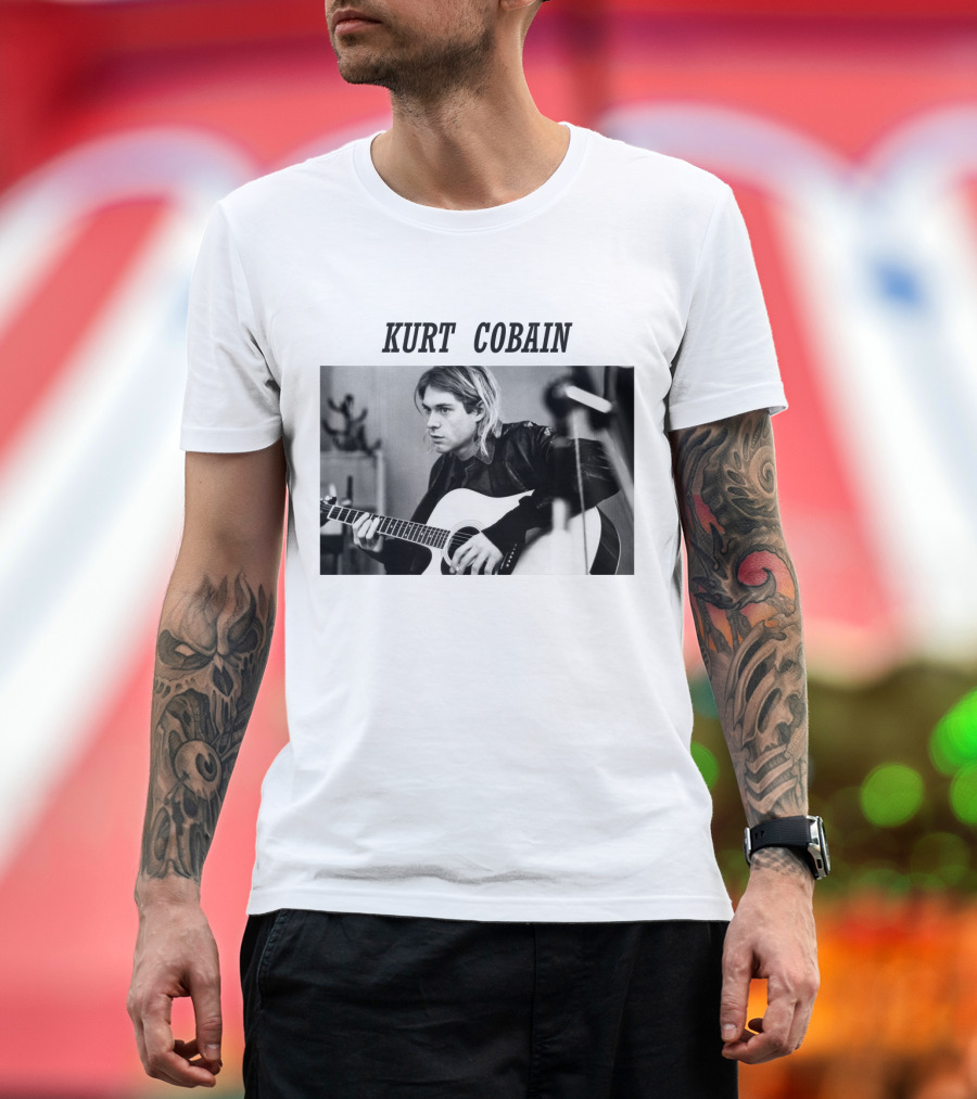 Kurt Cobain Solo Album Montage of Heck November Release T-Shirt