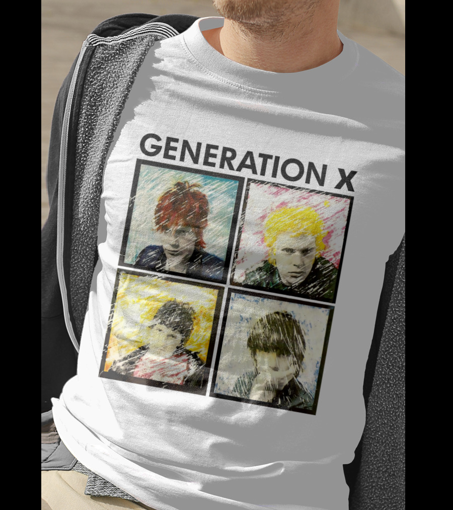 GENERATION X GX 02 Wild Pop Art Style Portraits T-Shirt