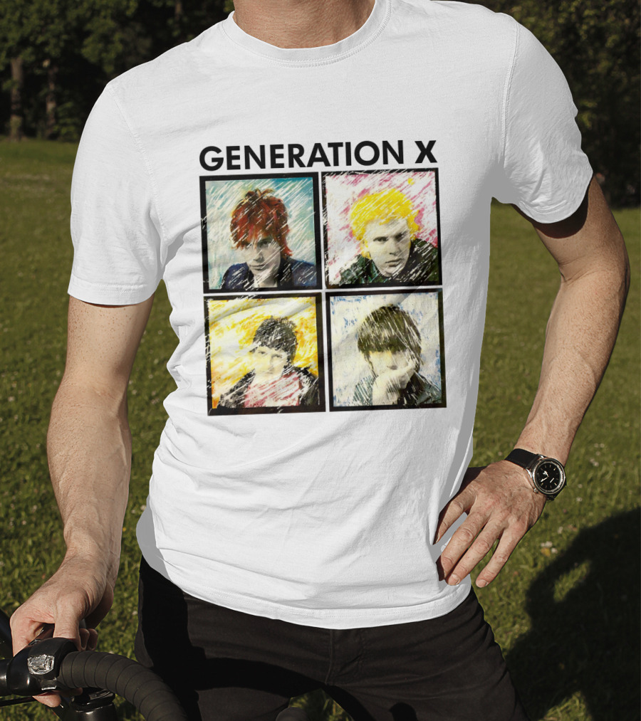 GENERATION X GX 02 Wild Pop Art Style Portraits T-Shirt