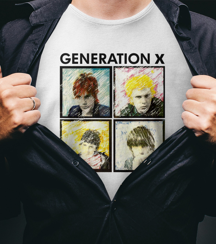 GENERATION X GX 02 Wild Pop Art Style Portraits T-Shirt