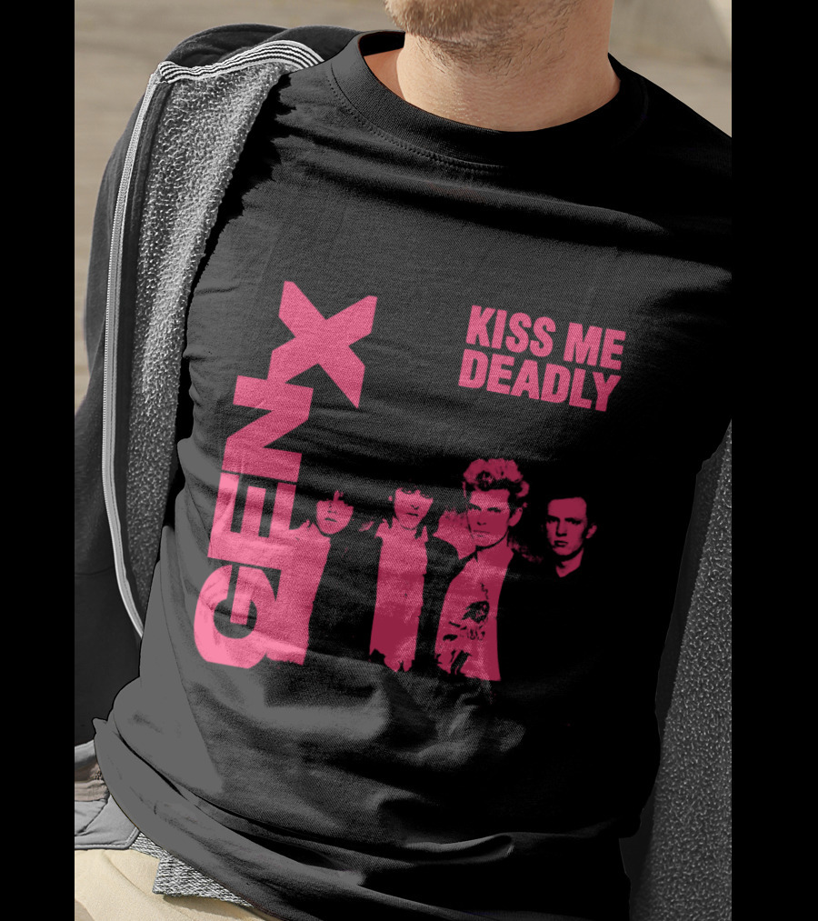 GEN X Kiss Me Deadly Band T-Shirt