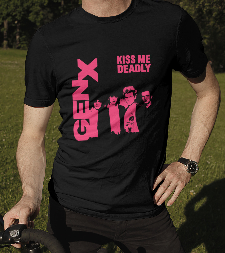 GEN X Kiss Me Deadly Band T-Shirt