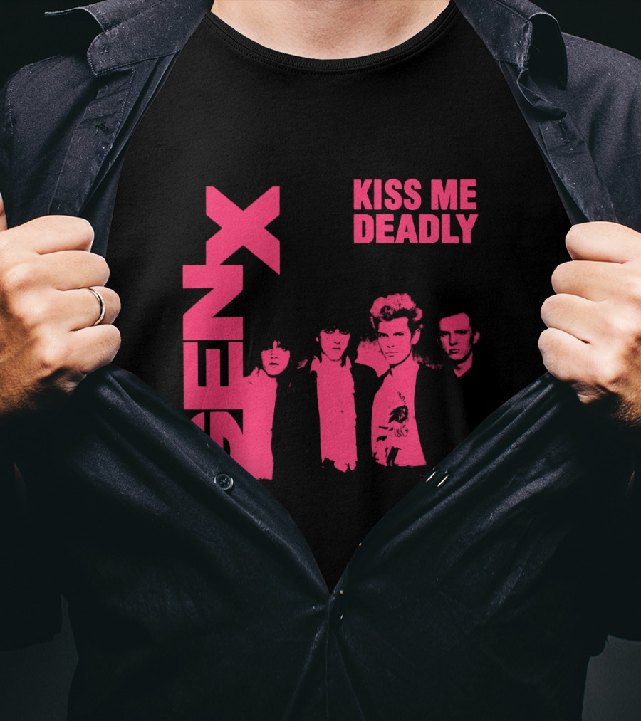 GEN X Kiss Me Deadly Band T-Shirt