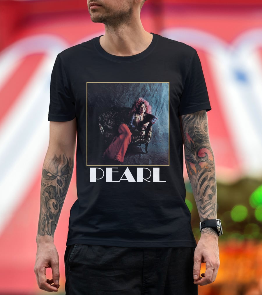 Pearl Album Cover Sofa Portrait Jnjl T-Shirt