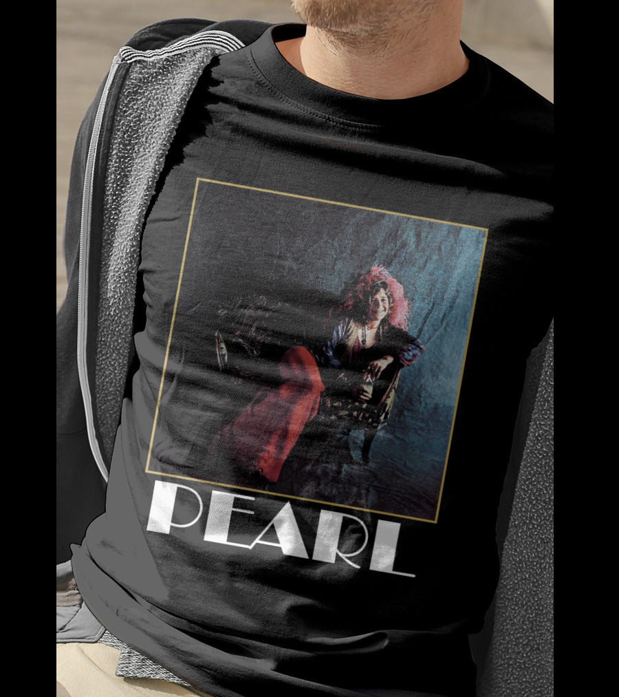Pearl Album Cover Sofa Portrait Jnjl T-Shirt