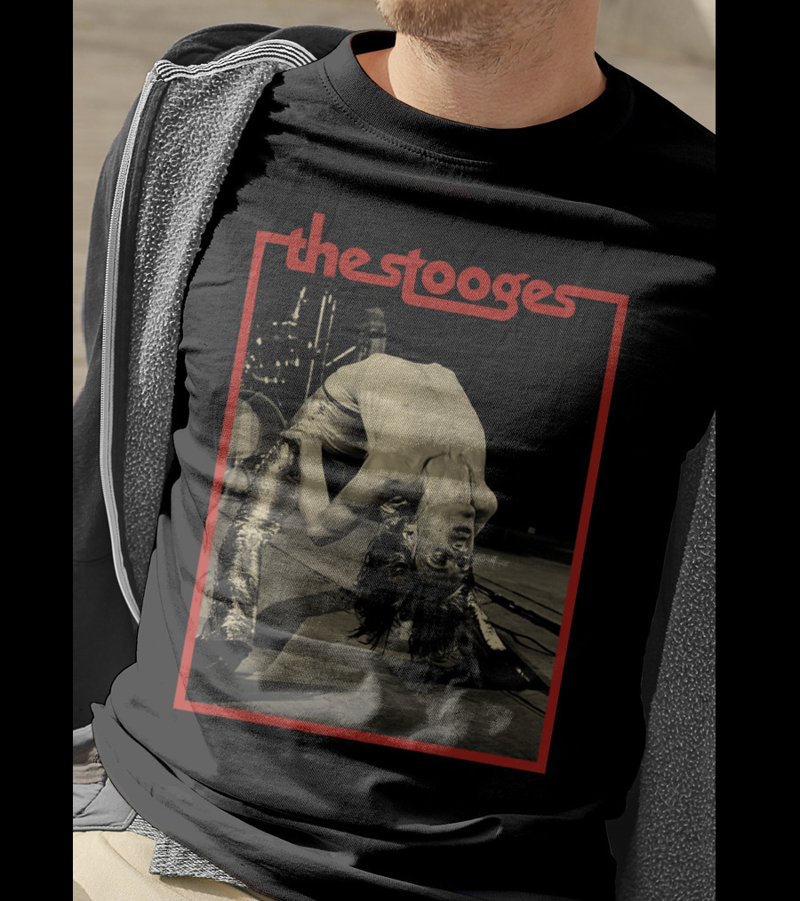 The Stooges Live Performance Iconic Photo T-Shirt