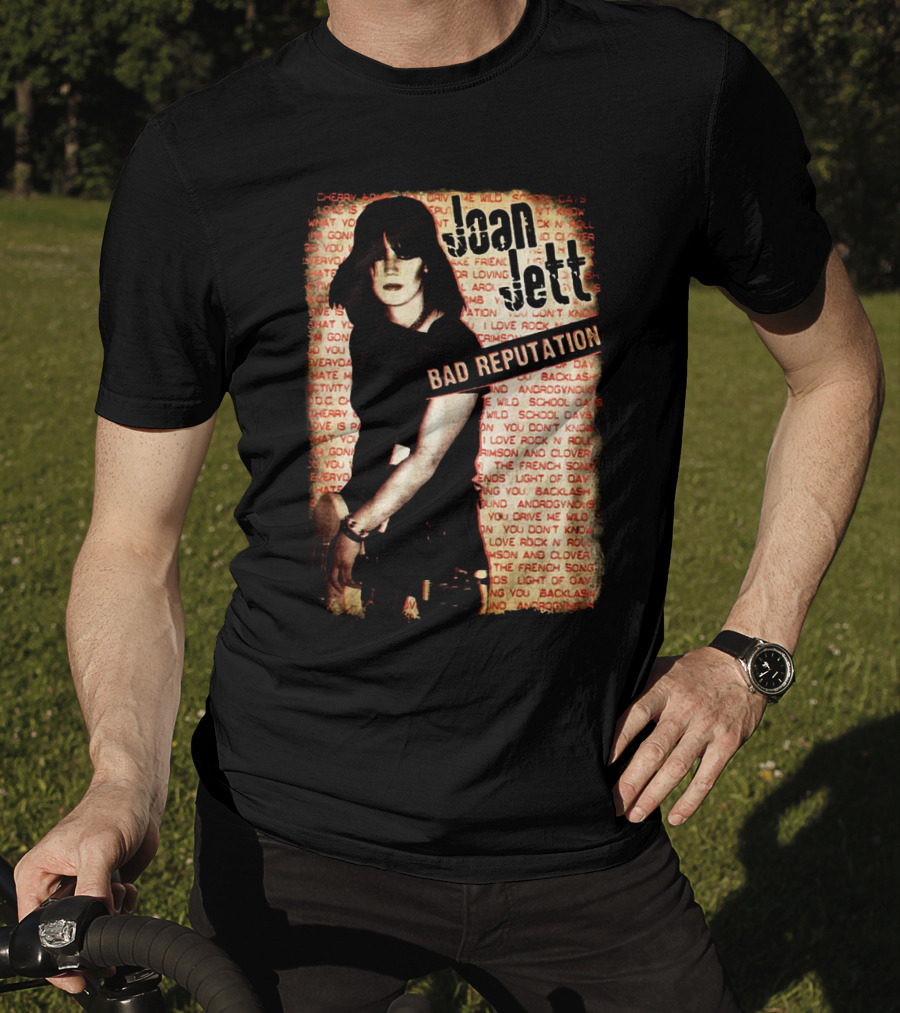 Joan Jett Bad Reputation Vintage Style T-Shirt