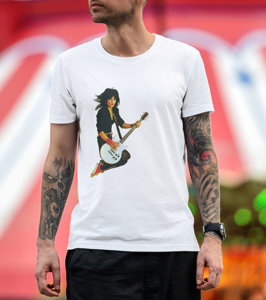 JJET Rock Icon with Guitar T-Shirt