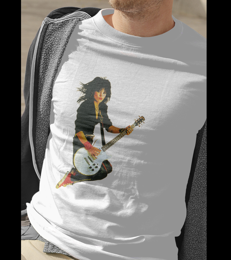 JJET Rock Icon With Guitar T-Shirt