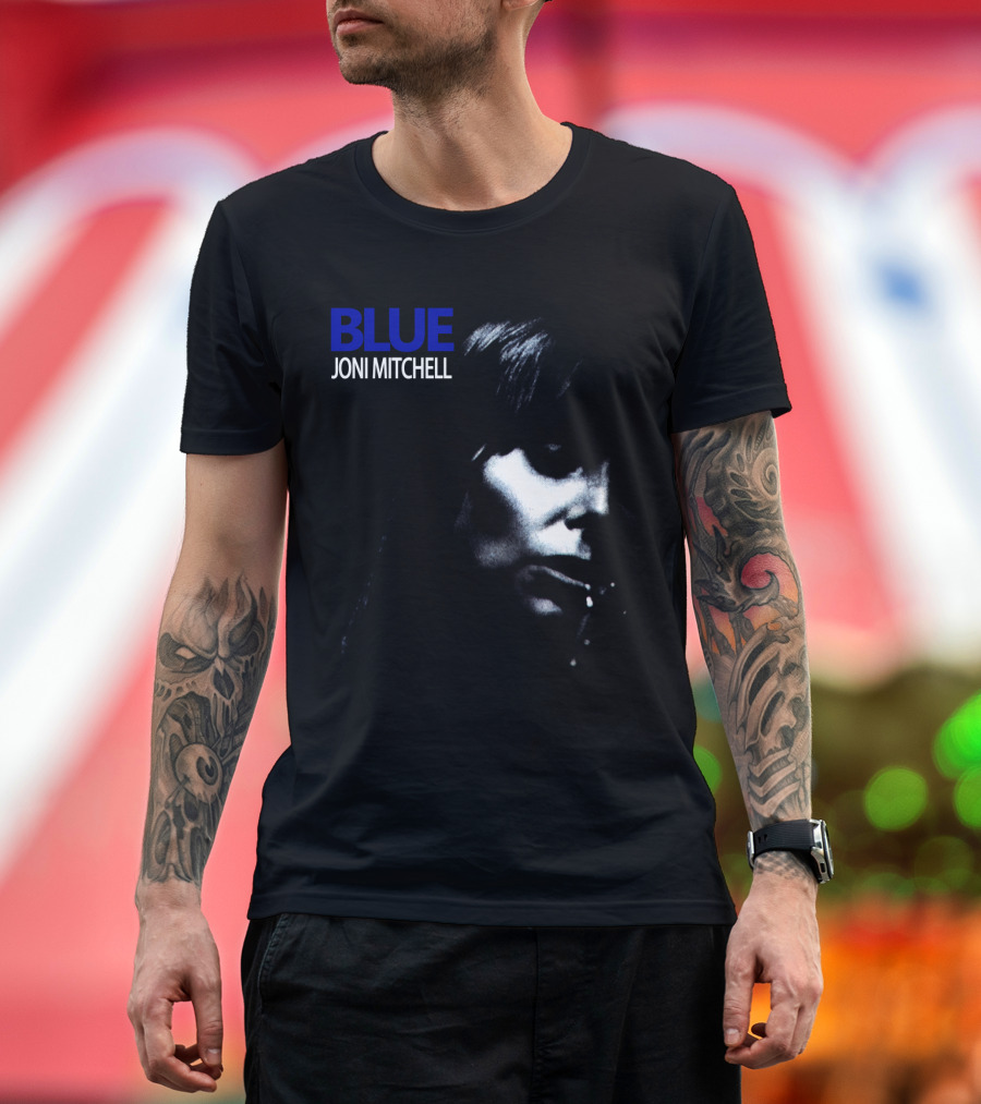 Blue Joni Mitchell T-Shirt