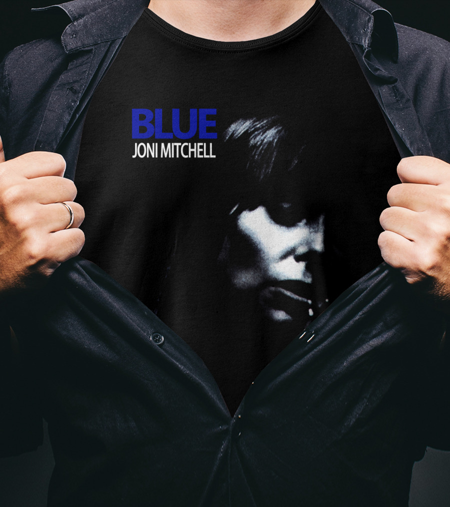 Blue Joni Mitchell T-Shirt