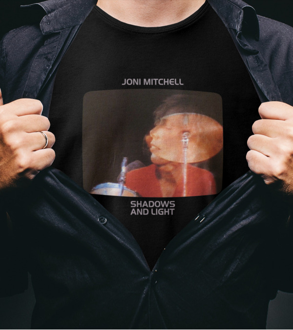 Joni Mitchell Shadows And Light Live Performance Imagery JNMC 09 T-Shirt