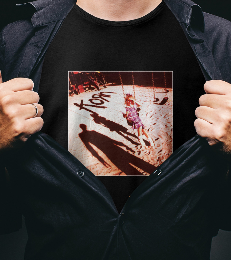 Korn Playground Shadow Swing Пословица T-Shirt