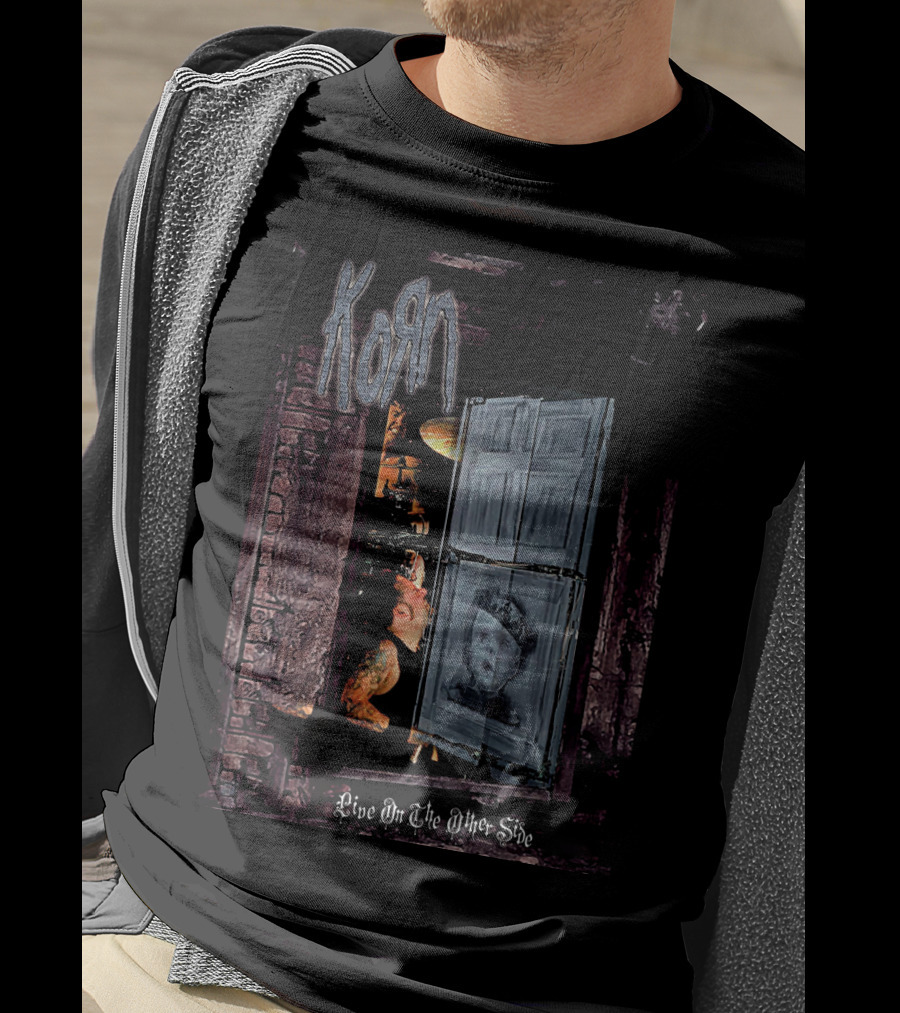 KORN Live On The Other Side Doorway Scene T-Shirt