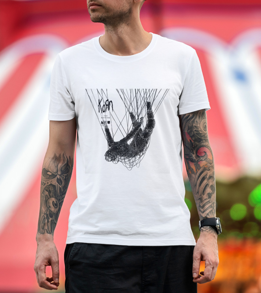 Korn The Nothing 16 String Covered Figure T-Shirt