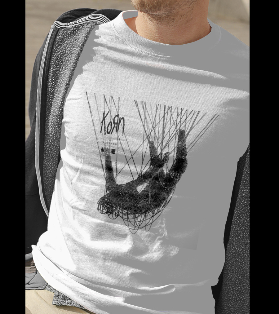 Korn The Nothing 16 String Covered Figure T-Shirt