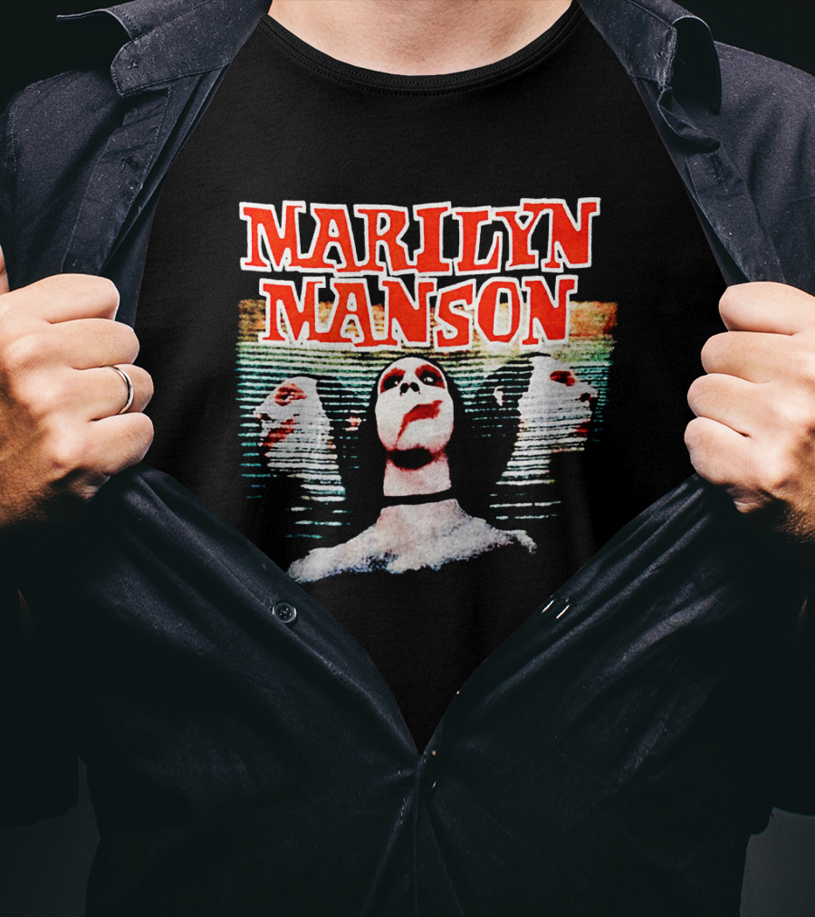 Marilyn Manson Three Faces T-Shirt