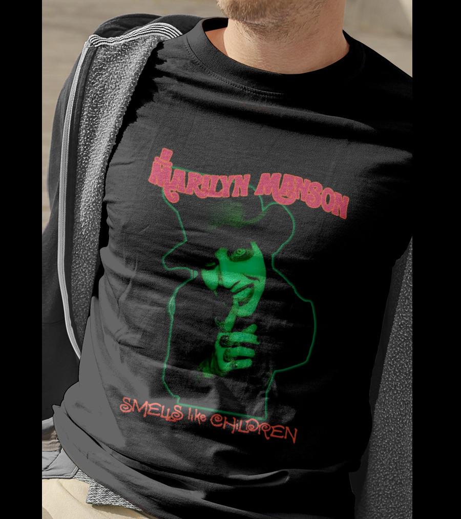 Marilyn Manson Smells Like Children Green T-Shirt