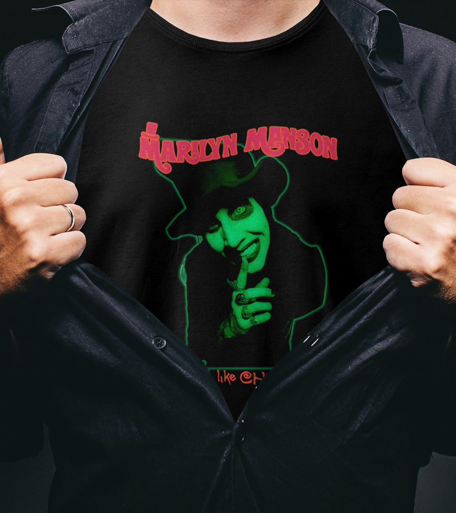 Marilyn Manson Smells Like Children Green T-Shirt