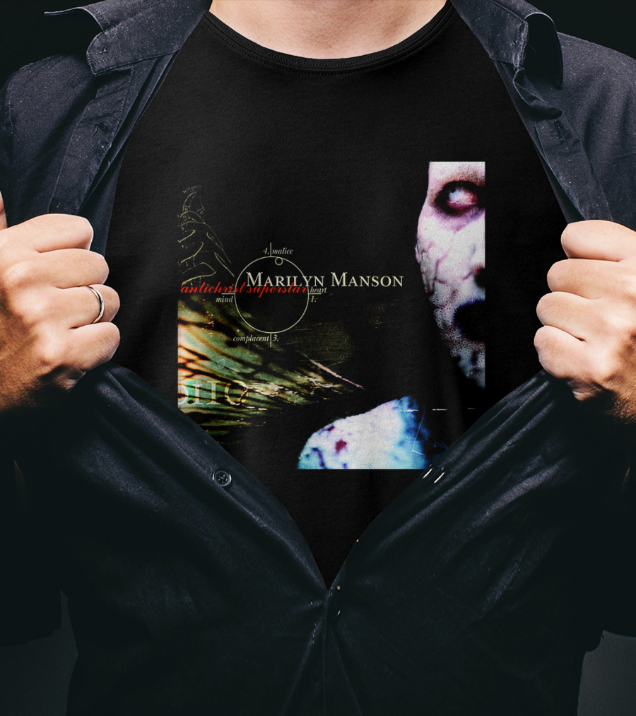 Marilyn Manson Antichrist Superstar Another Mind Confounder Mms T-Shirt