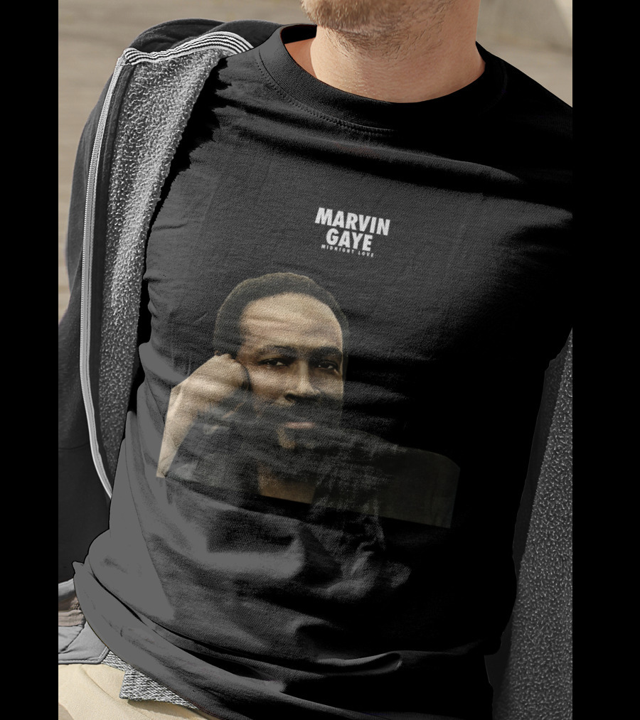 Marvin Gaye Midnight Love Mvg 01 T-Shirt
