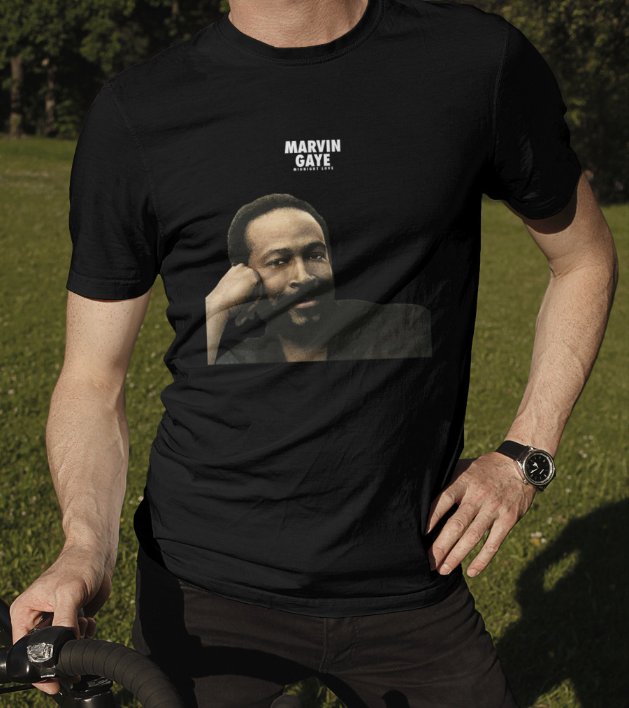 Marvin Gaye Midnight Love Mvg 01 T-Shirt