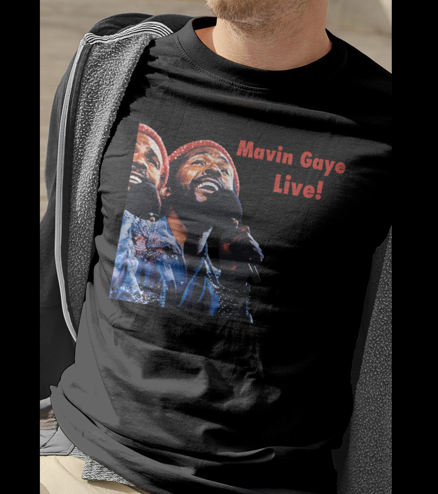 Marvin Gaye Live 15 MVG Performance T-Shirt
