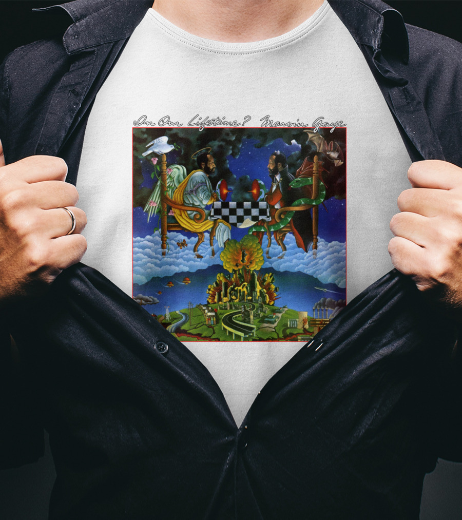 In Our Lifetime Marvin Gaye Album T-Shirt