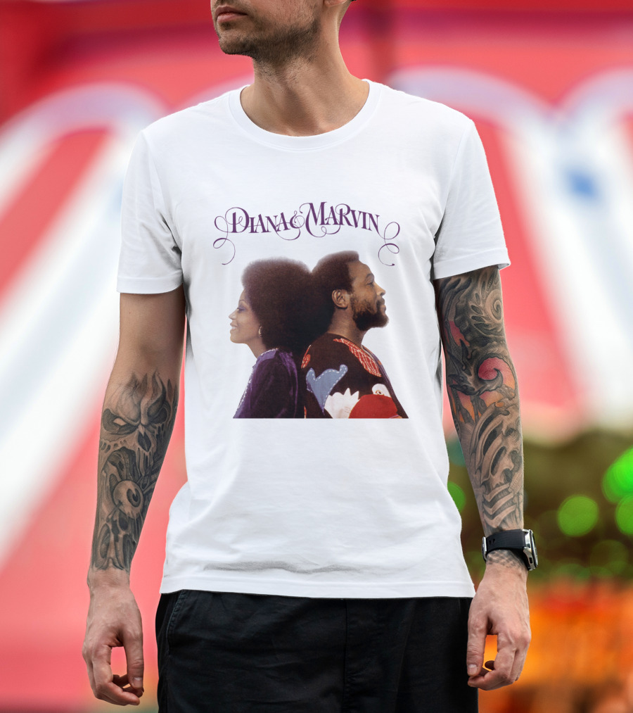 Diana and Marvin Album Cover MVG 17 T-Shirt