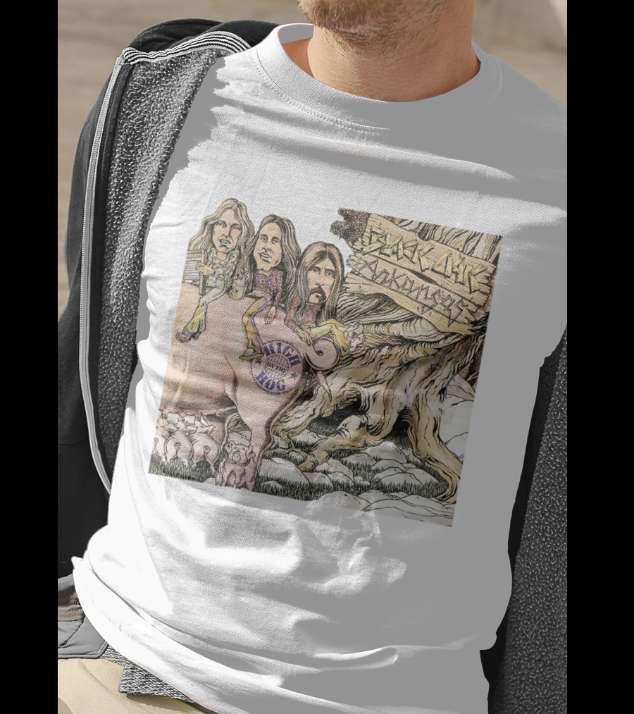 Black Oak Arkansas High On The Hog Album T-Shirt