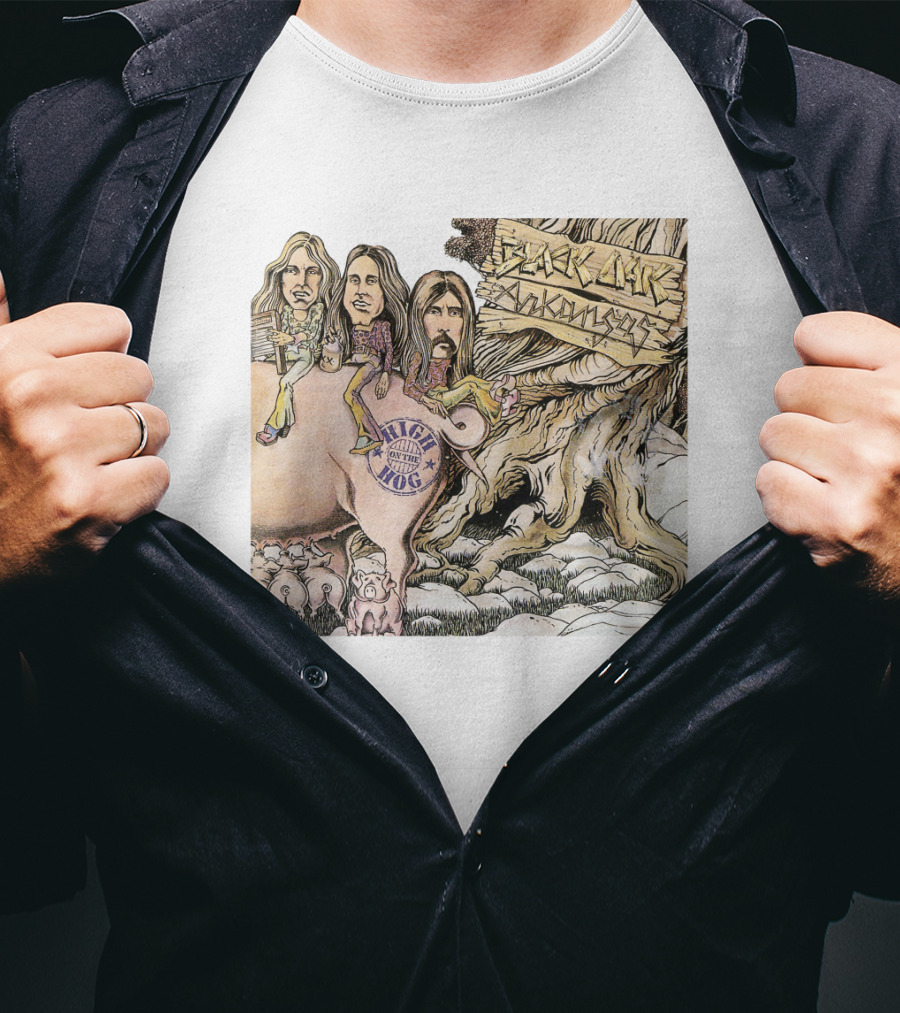 Black Oak Arkansas High On The Hog Album T-Shirt