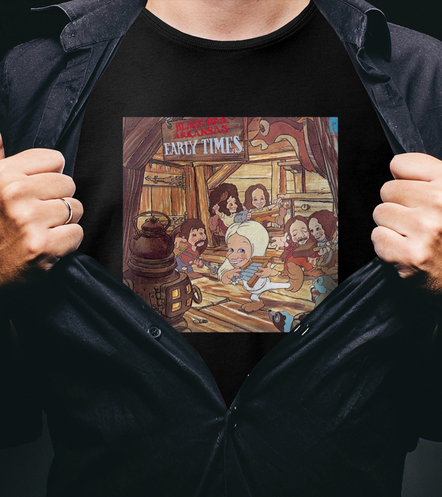 Black Oak Arkansas Early Times 06 T-Shirt