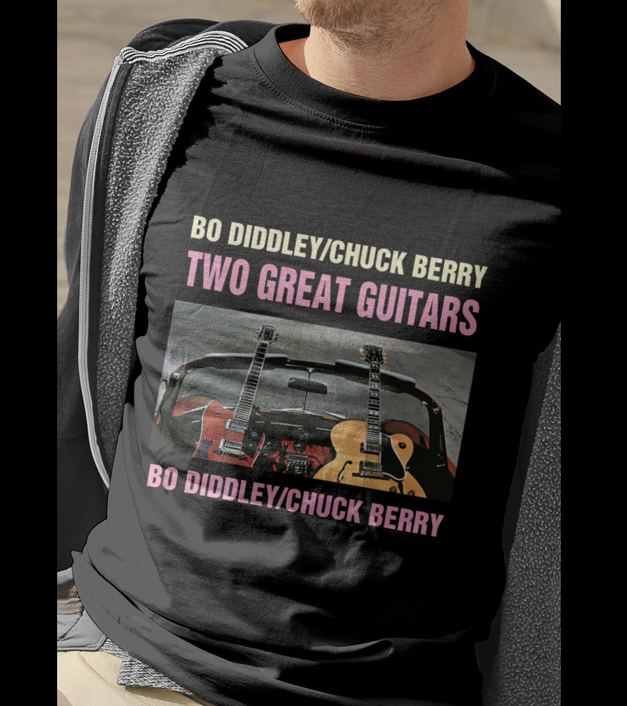 Bo Diddley/Chuck Berry Two Great Guitars Bo Diddley/Chuck Berry T-Shirt