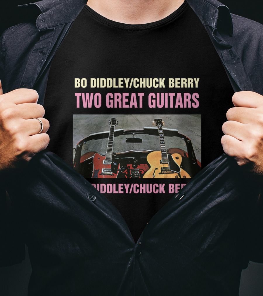 Bo Diddley/Chuck Berry Two Great Guitars Bo Diddley/Chuck Berry T-Shirt