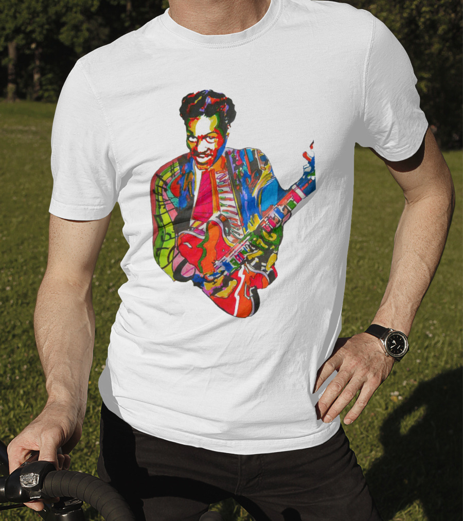 Cbr 03 Psychedelic Guitar Legend Multicolor T-Shirt