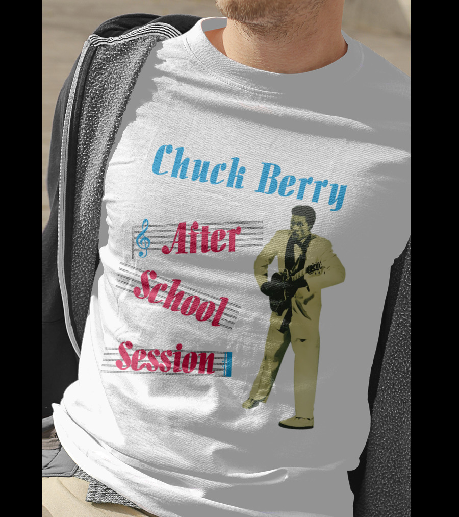 Chuck Berry After School Session Music Legend T-Shirt