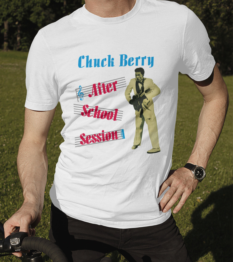 Chuck Berry After School Session Music Legend T-Shirt