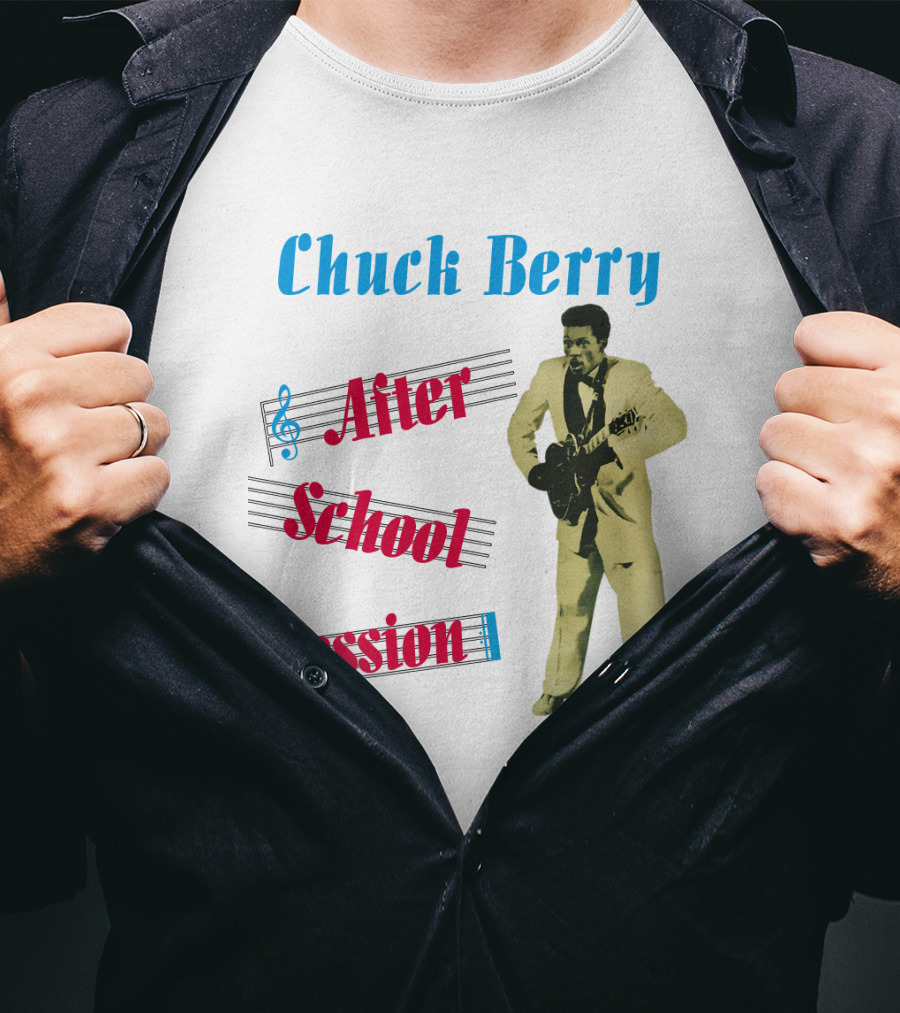 Chuck Berry After School Session Music Legend T-Shirt