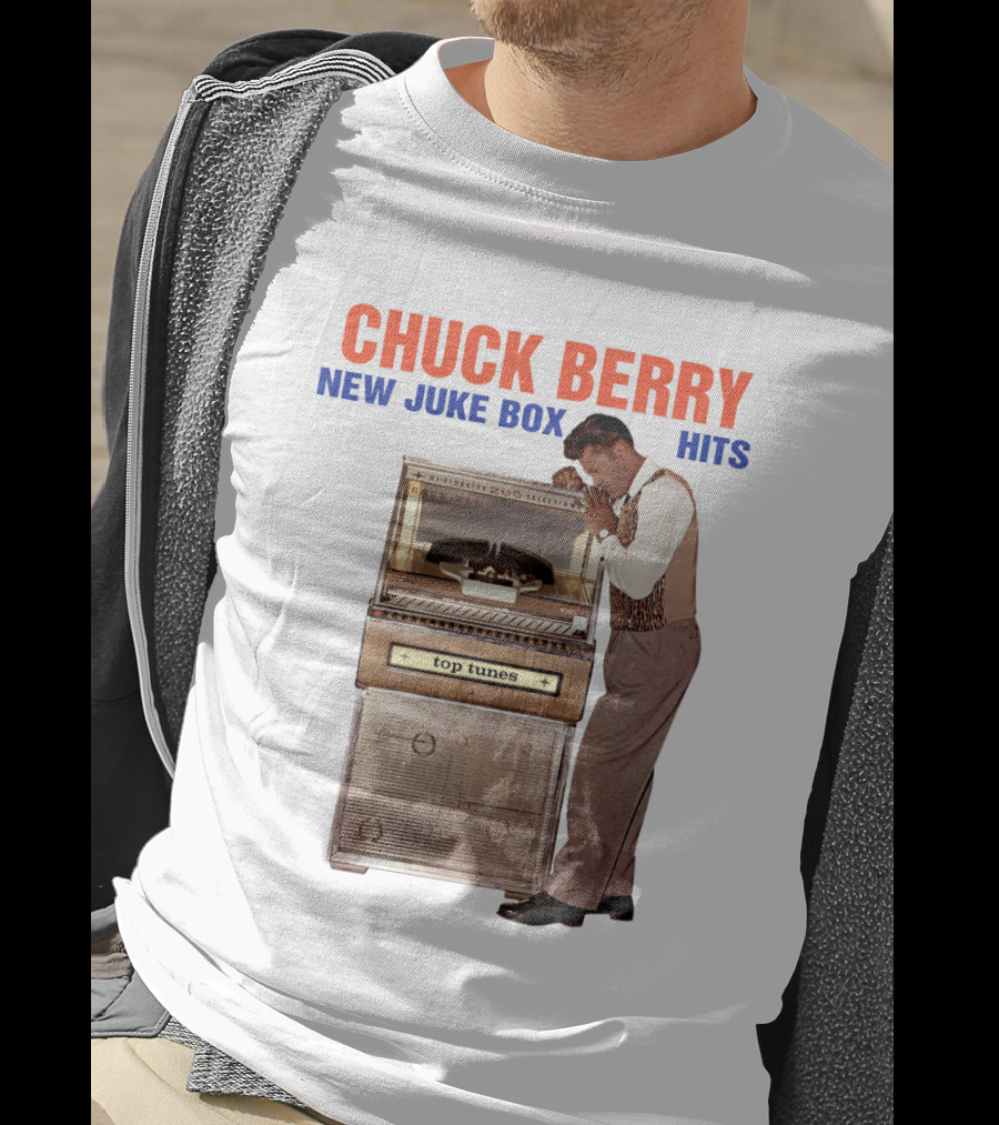 CHUCK BERRY NEW JUKE BOX HITS Juke Box Top Tunes T-Shirt