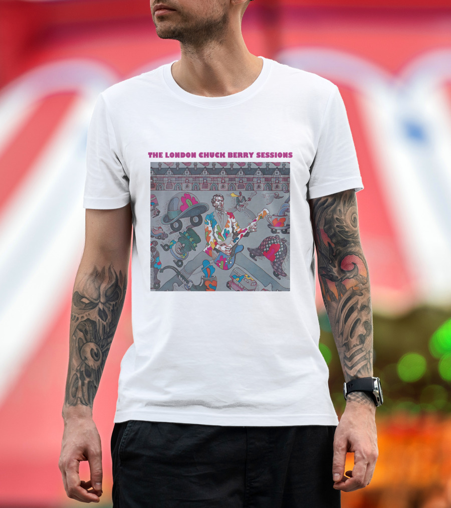 The London Chuck Berry Sessions Colorful Psychedelic Music T-Shirt