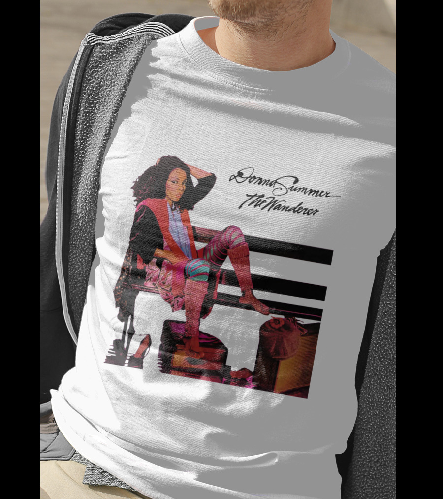 Donna Summer The Wanderer Album Cover T-Shirt